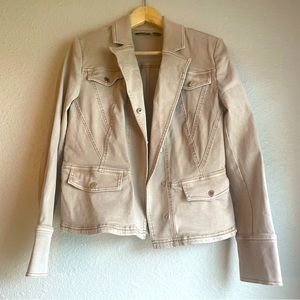 Jean stretch with silver size 10